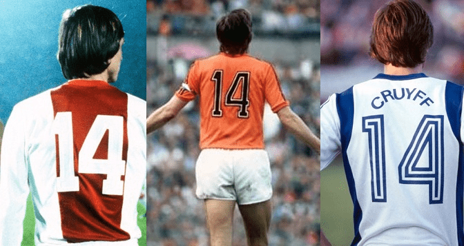  Cruyff, o inesquecível camisa 14