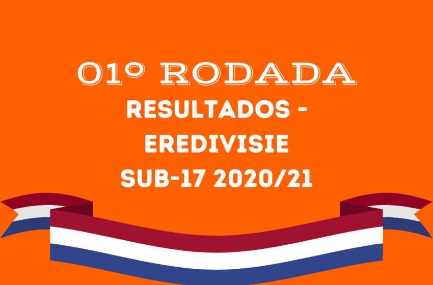  Confira os resultados da 1º rodada da Eredivisie Sub17