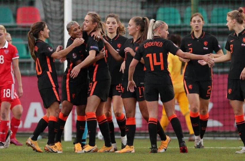  Seleção feminina vence Rússia fora de casa e fica a um ponto da classificação para Eurocopa