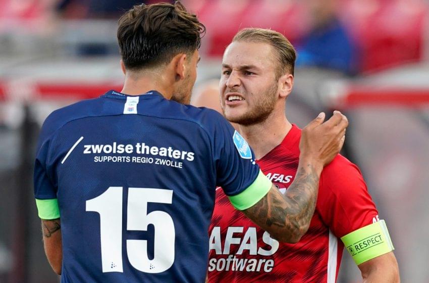 Teun Koopmeiners comenta expulsão de Calvin Stengs no jogo entre AZ e PEC Zwolle