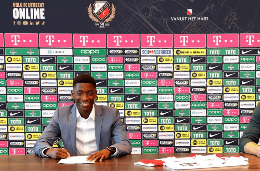  FC Utrecht anuncia a contratação de Derensili Sanches Fernandes