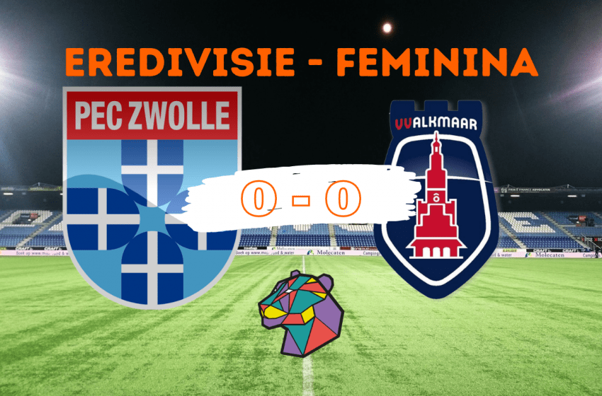 PEC Zwolle e vv Alkmaar ficam no 0 a 0 em Zwolle