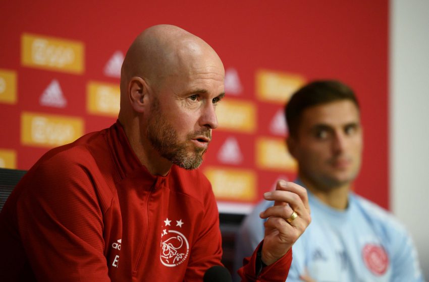 Erik ten Hag com cinco problemas para escalar o Ajax diante da Atalanta
