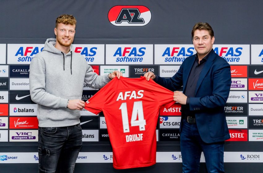 AZ Alkmaar renova contrato de Ferdy Druijf