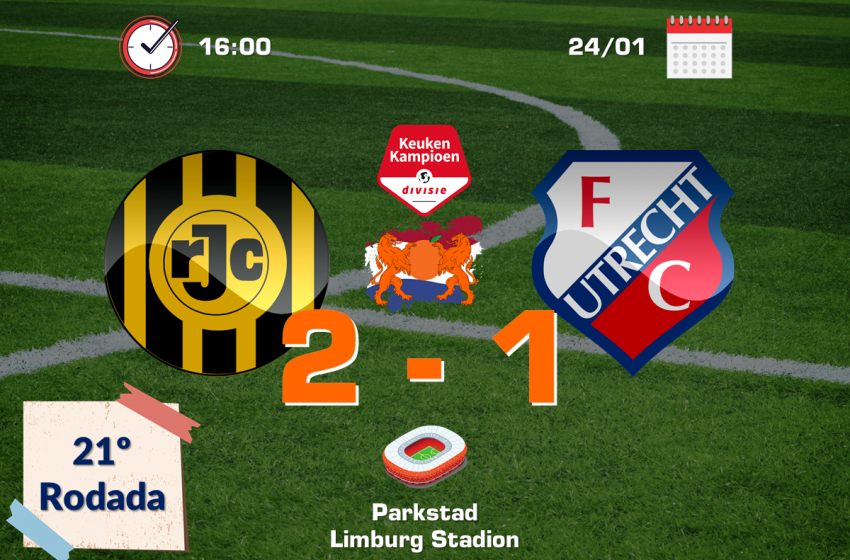 Roda JC bate Jong FC Utrecht e continua na briga para entrar no G7