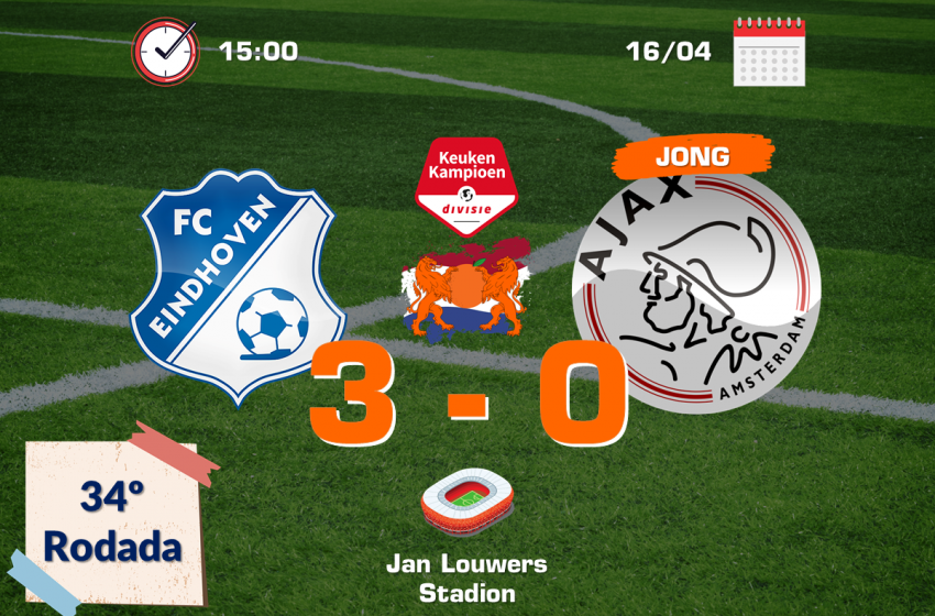  Após cinco anos, FC Eindhoven volta a vencer Jong Ajax no Jan Louwers Stadion