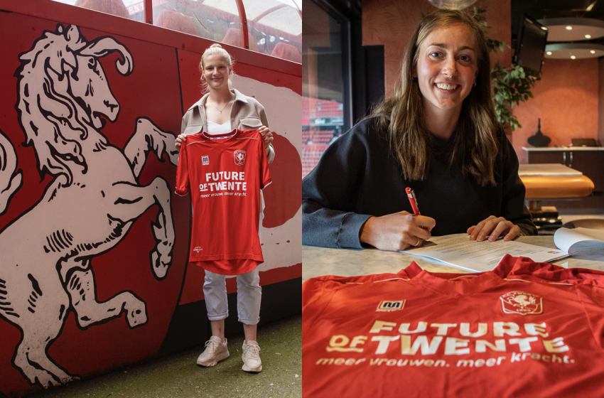 Suzanne Giesen e Anna-Lena Stolze renovam por mais uma temporada com o FC Twente