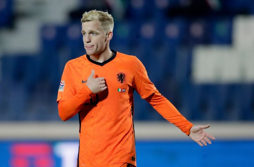Donny van de Beek é cortado da Eurocopa