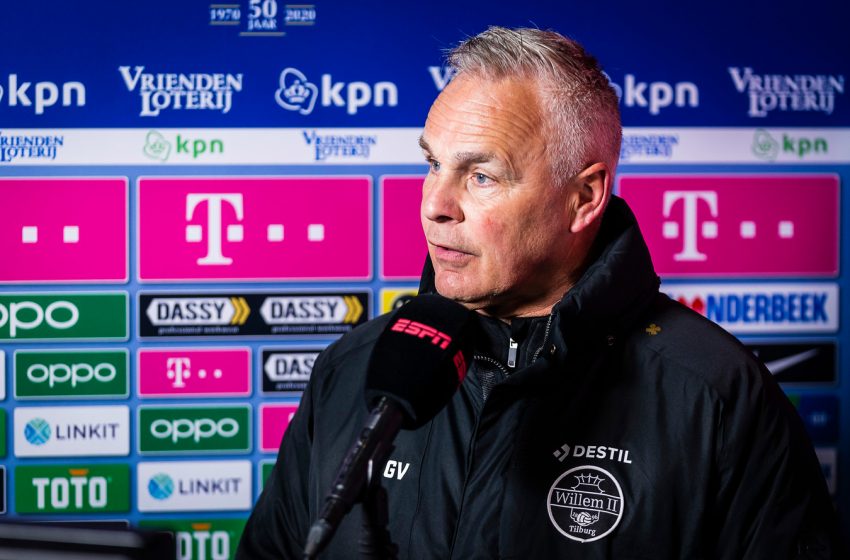 Willem II não renova contrato de auxiliar técnico, Gery Vink