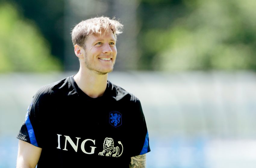 Wout Weghorst não gostou do seu rendimento no empate em 2 a 2 entre Holanda e Escócia