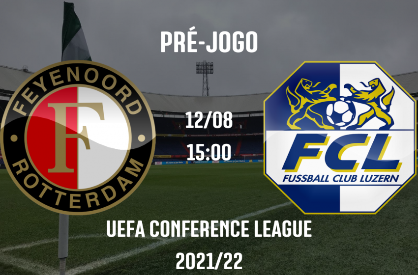 Feyenoord recebe FC Luzern para garantir vaga na próxima fase da UEFA Conference League