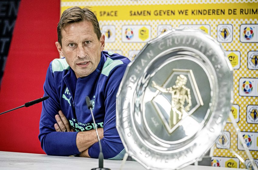 Roger Schmidt e Marco van Ginkel querem tirar a SuperCopa da Holanda do Ajax, mas Liga dos Campões continua sendo mais importante