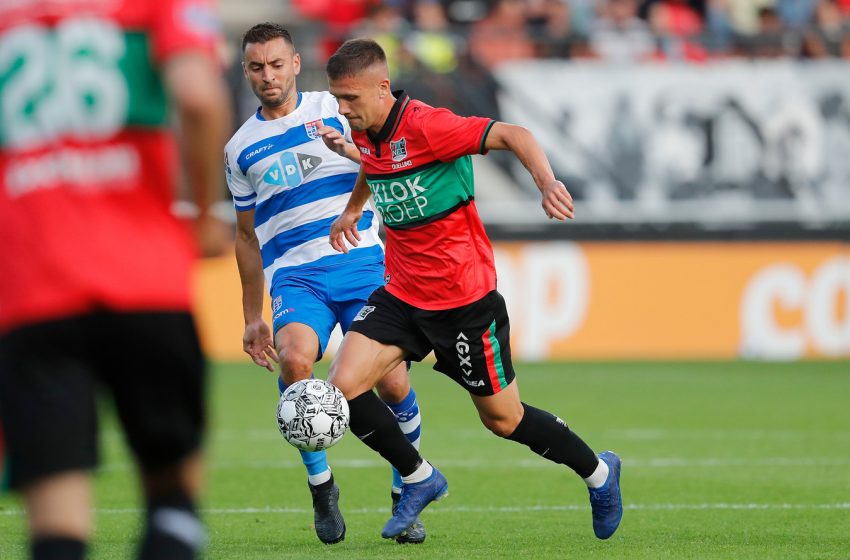 O capitão do PEC Zwolle se mostra desapontado com resultado e desempenho da sua equipe