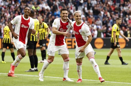 Antony Santos marca na vitória do Ajax sobre o Vitesse por 5 a 0