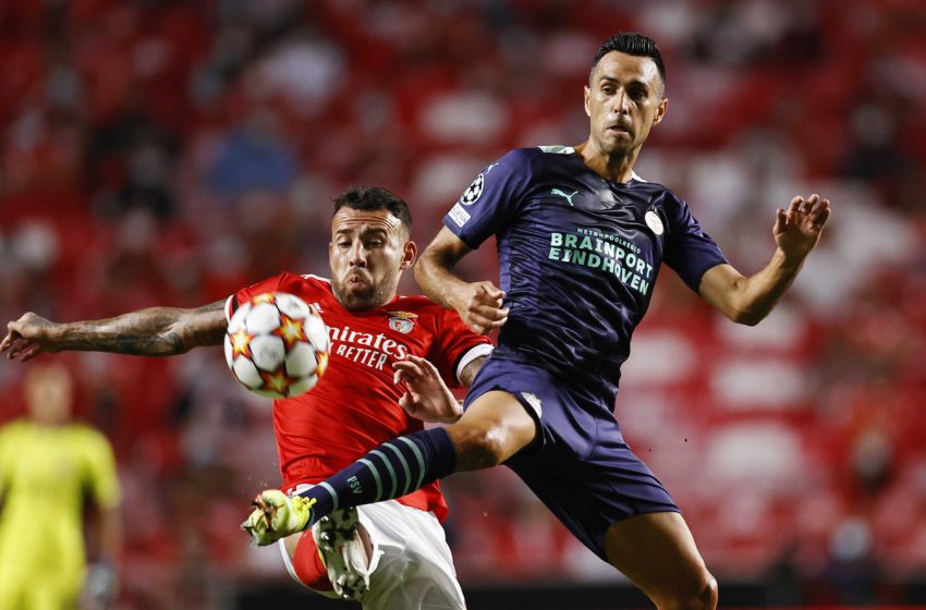 PSV conhece primeira derrota na temporada, mas segue vive no confronto contra o Benfica