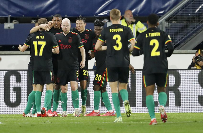 David Neres marca e Ajax vence SC Heerenveen por 2 a 0