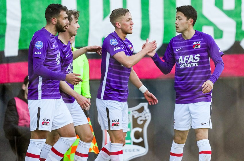  Jesper Karlsson brilha e AZ Alkmaar bate NEC Nijmegen por 3 a 1