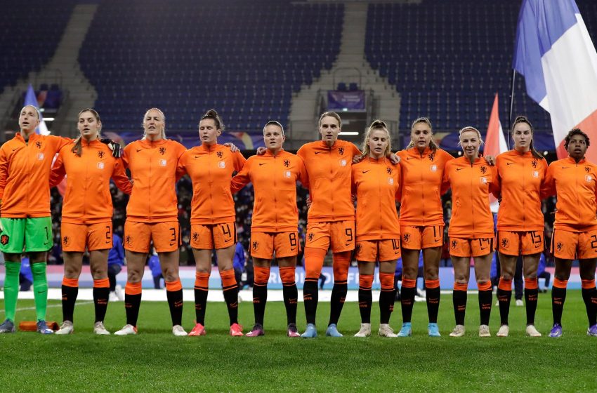  KNVB marca amistoso para a seleção feminina no dia do jogo contra a Bielorrússia