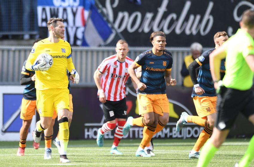  Sparta Rotterdam e SC Heerenveen ficam no empate em 1 a 1