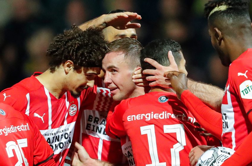  PSV ganha e continua na briga pelo título da Eredivisie