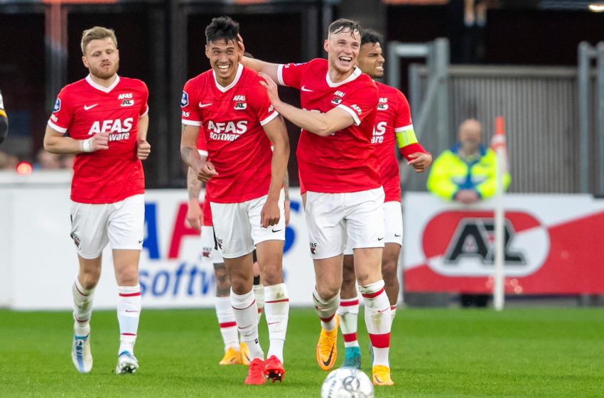 AZ Alkmaar continua na cola do FC Twente graças ao gol de Tijjani Reijnders