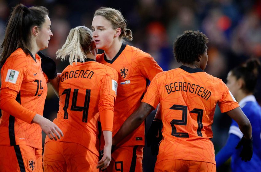 Holanda jogará contra a Bielorrússia pelas Eliminatórias para a Copa do Mundo Feminina