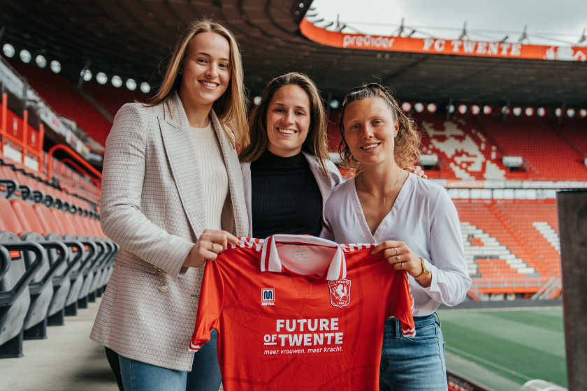  FC Twente anuncia renovação de três jogadoras do time feminino