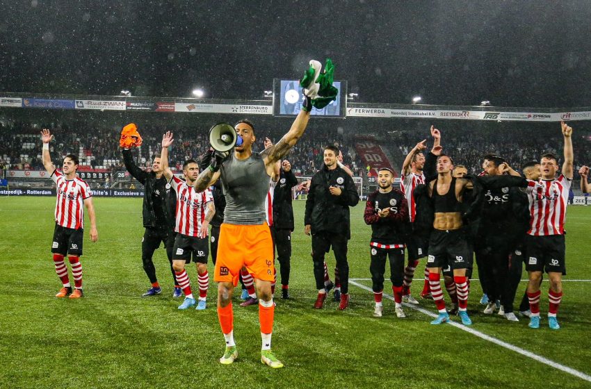  PEC Zwolle perde para o Sparta Rotterdam e é rebaixado para a segunda divisão