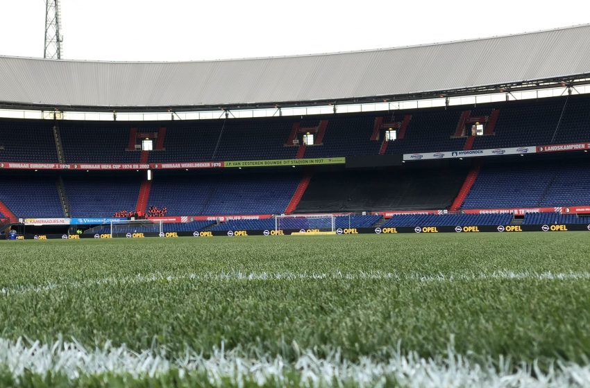  De Kuip foi avaliado como o melhor gramado da Eredivisie pela oitava temporada consecutiva