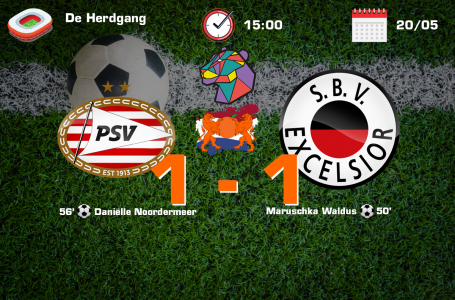 PSV e SBV Excelsior ficam no empate em 1 a 1