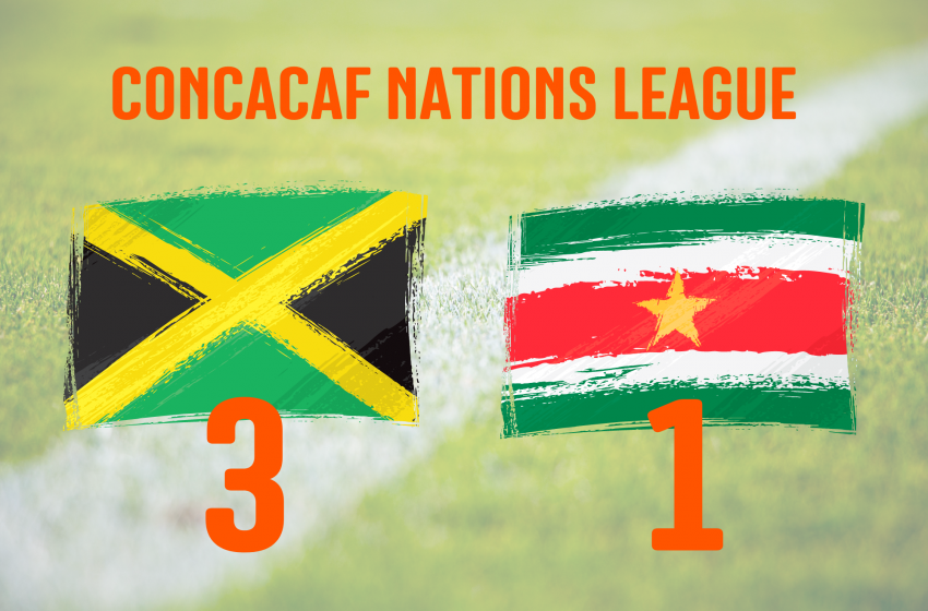  Suriname perde na Jamaica e se complica na CONCACAF Nations League