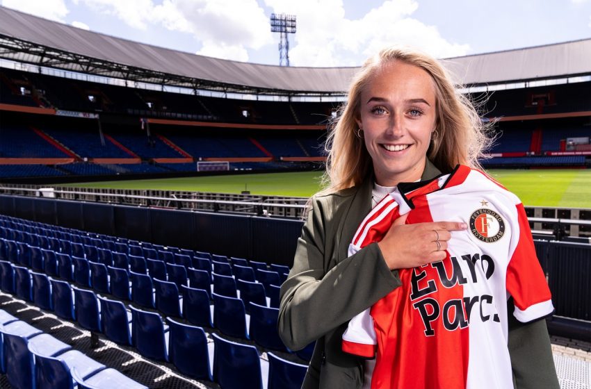 Cheyenne van den Goorbergh renova por mais uma temporada com o Feyenoord