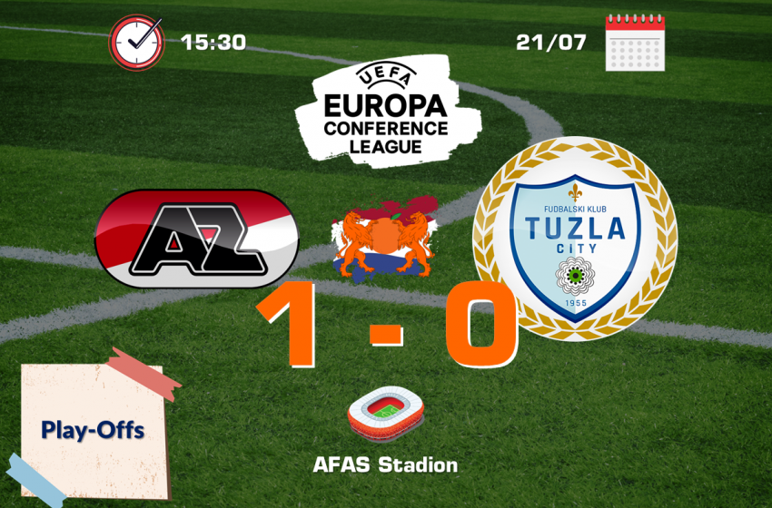  AZ Alkmaar vence FK Tuzla City pela UEFA Europa Conference League 2022/23