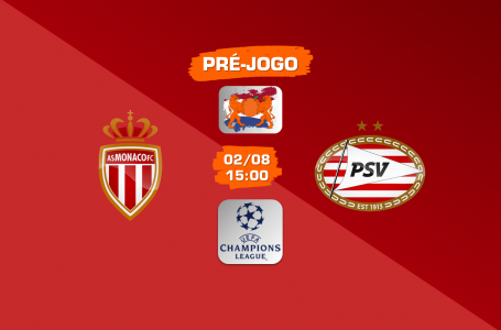 Após conquistar a Johan Cruijff Schaal, PSV começa sua caminhada na pré-Liga dos Campeões diante do AS Mônaco na França