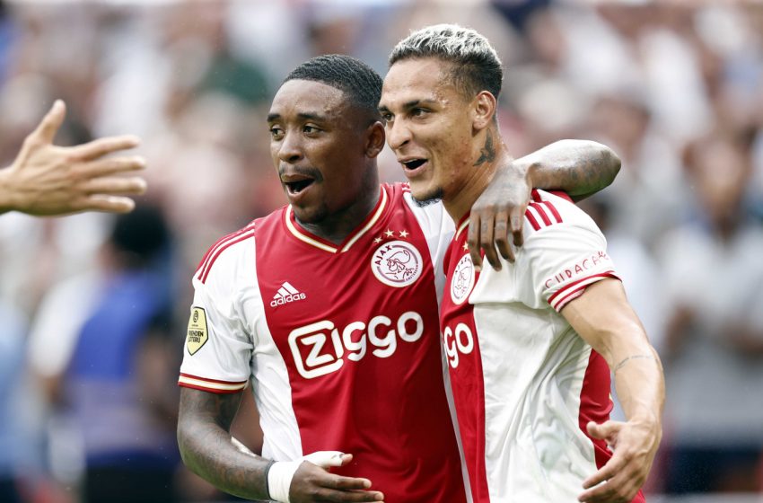  Steven Bergwijn faz três gols, Antony brilha e Ajax vence o FC Groningen por 6 a 1
