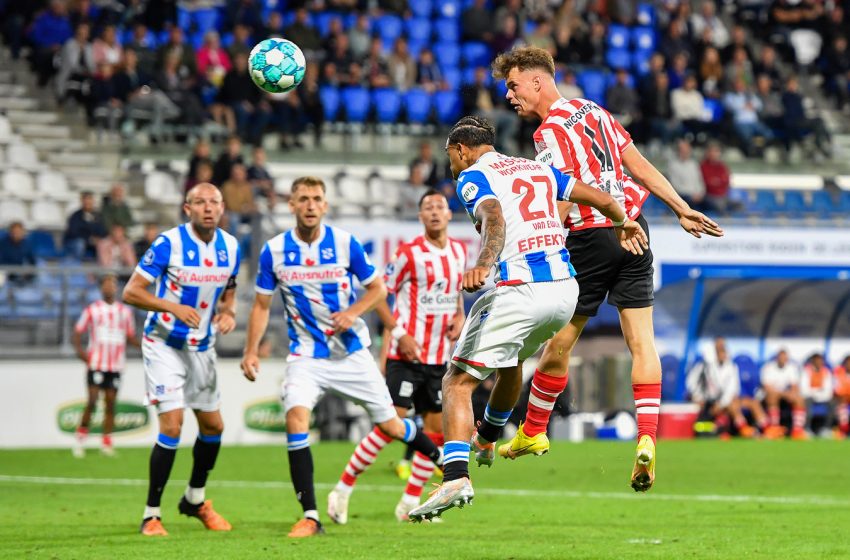  Sparta Rotterdam segura SC Heerenveen na abertura da Eredivisie 2022/23