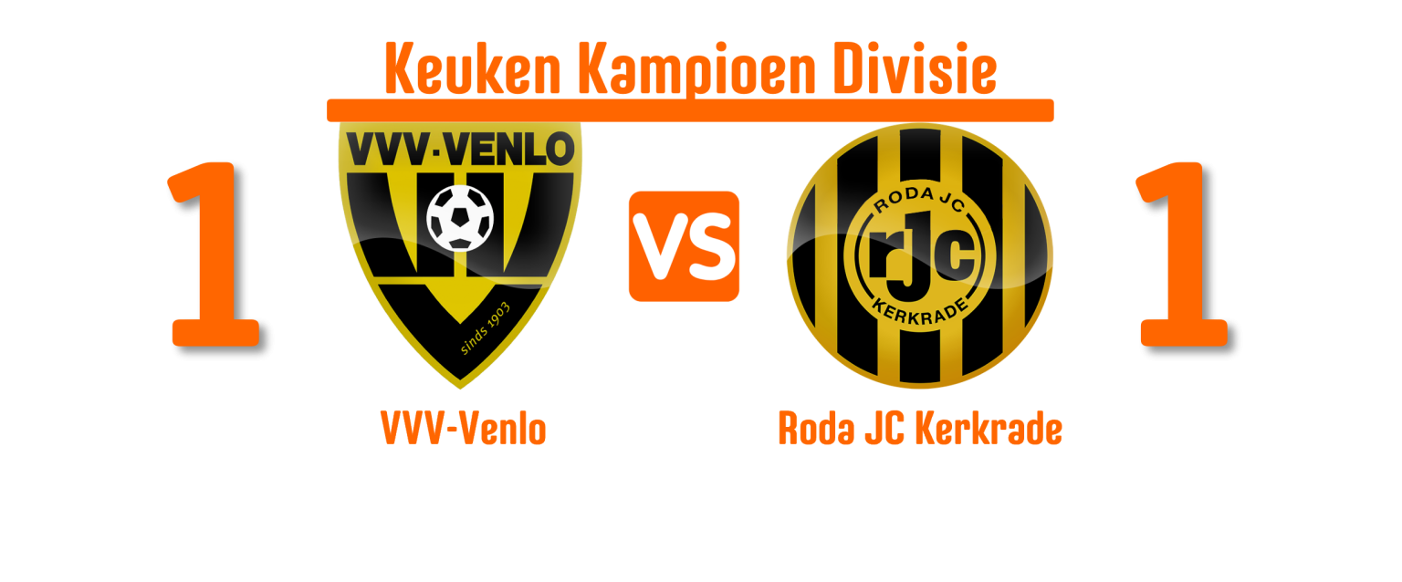 VVVVenlo e Roda JC Kerkrade ficam no empate em 1 a 1 Futebol Holandês VVVVenlo e Roda JC Kerkrade ficam no empate em 1 a 1 Futebol Holandês