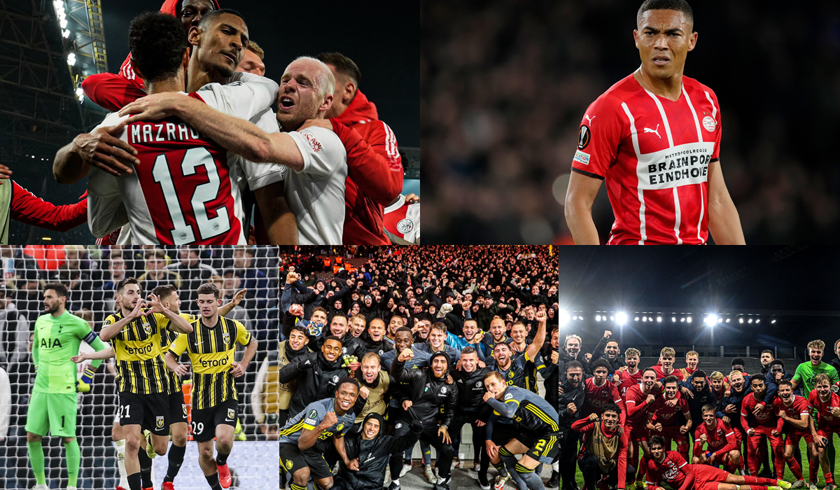 Ajax, PSV, AZ Alkmaar, Feyenoord e Vitesse