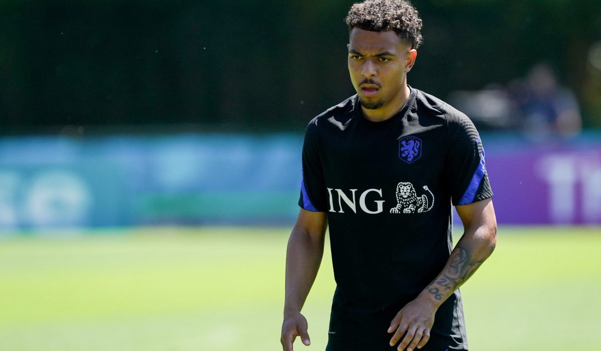 ZEIST, NETHERLANDS - JUNE 14: Donyell Malen of the Netherlands during the Netherlands Training Session - UEFA Euro 2020: Group C at KNVB Campus on June 14, 2021 in Zeist, Netherlands (Photo by Andre Weening/BSR Agency/Getty Images)