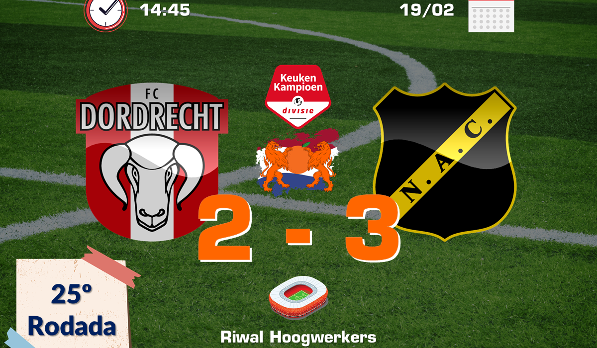 FC Dordrecht 2 x 3 NAC Breda - Capa