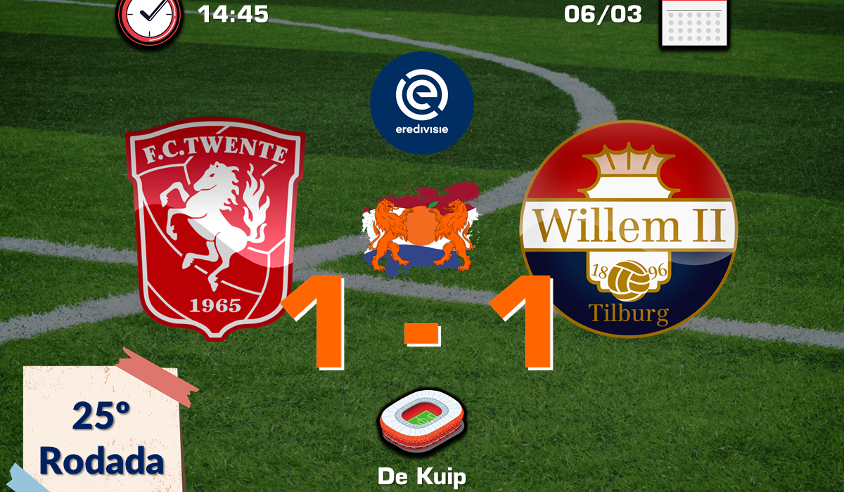 FC Twente 1 x 1 Willem II