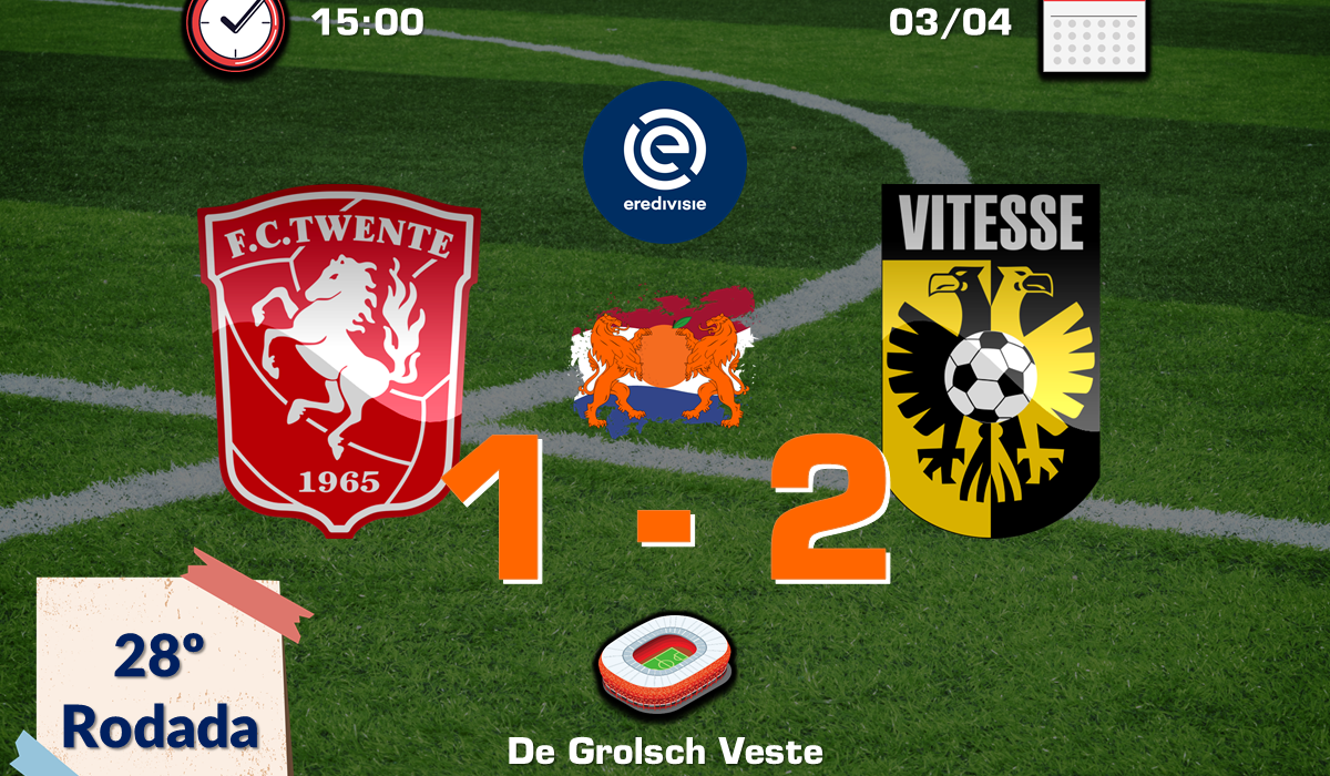 FC Twente 1 x 2 Vitesse
