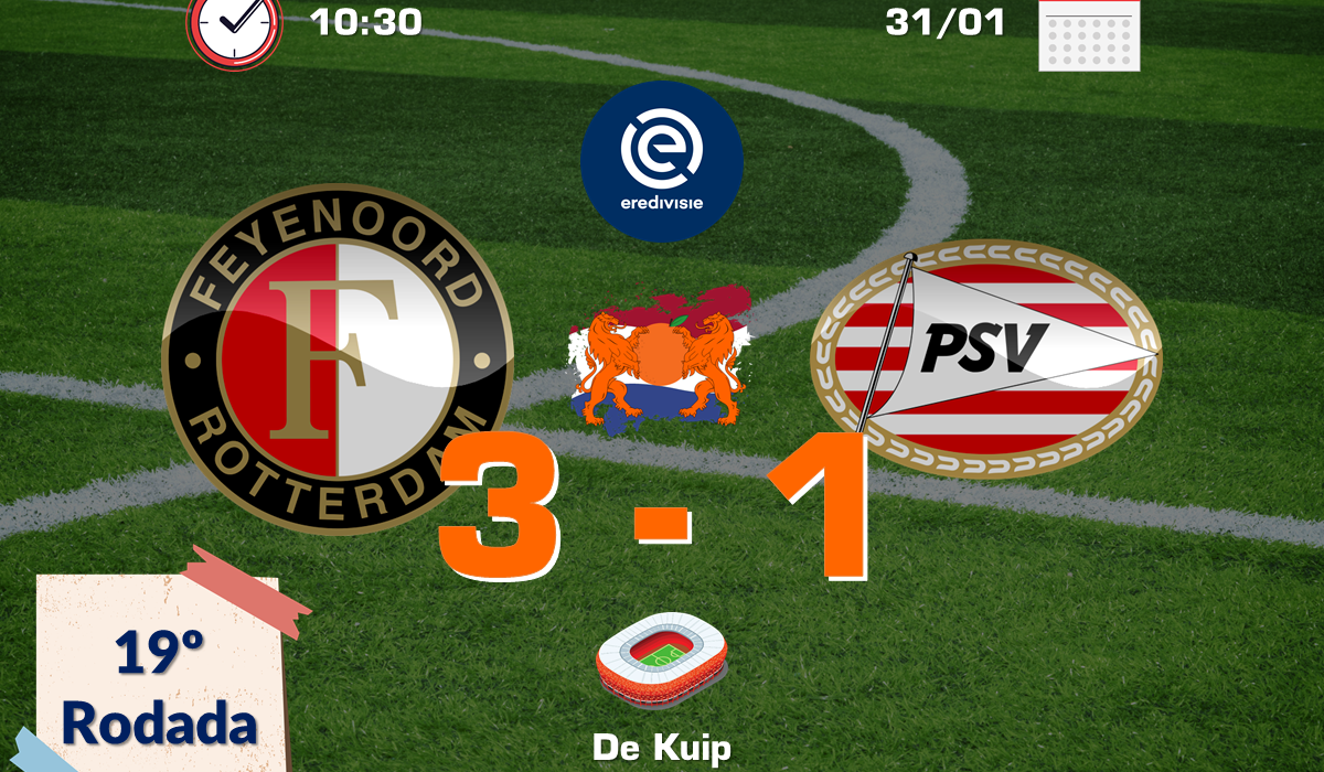 Feyenoord 3 x 1 PSV - Capa