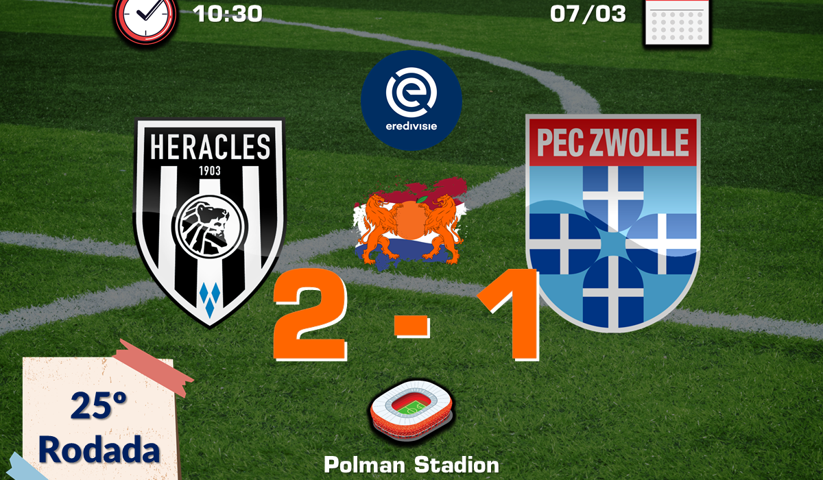 Heracles 2 x 1 PEC Zwolle