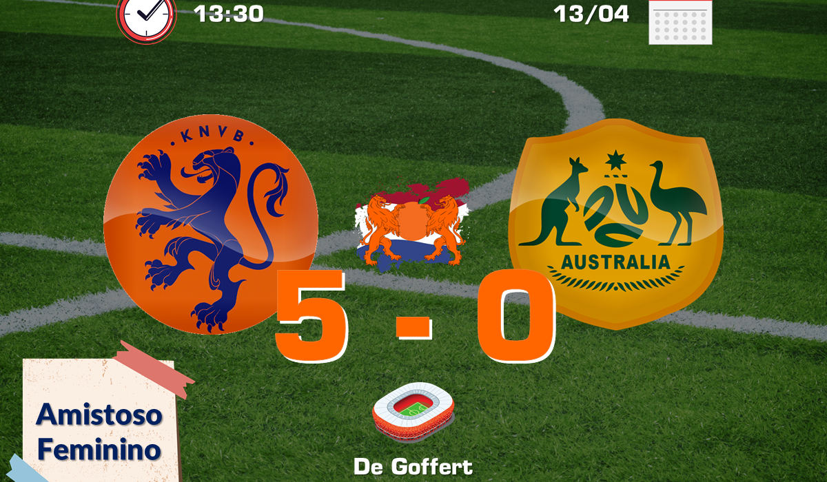 Holanda 5 x 0 Austrália