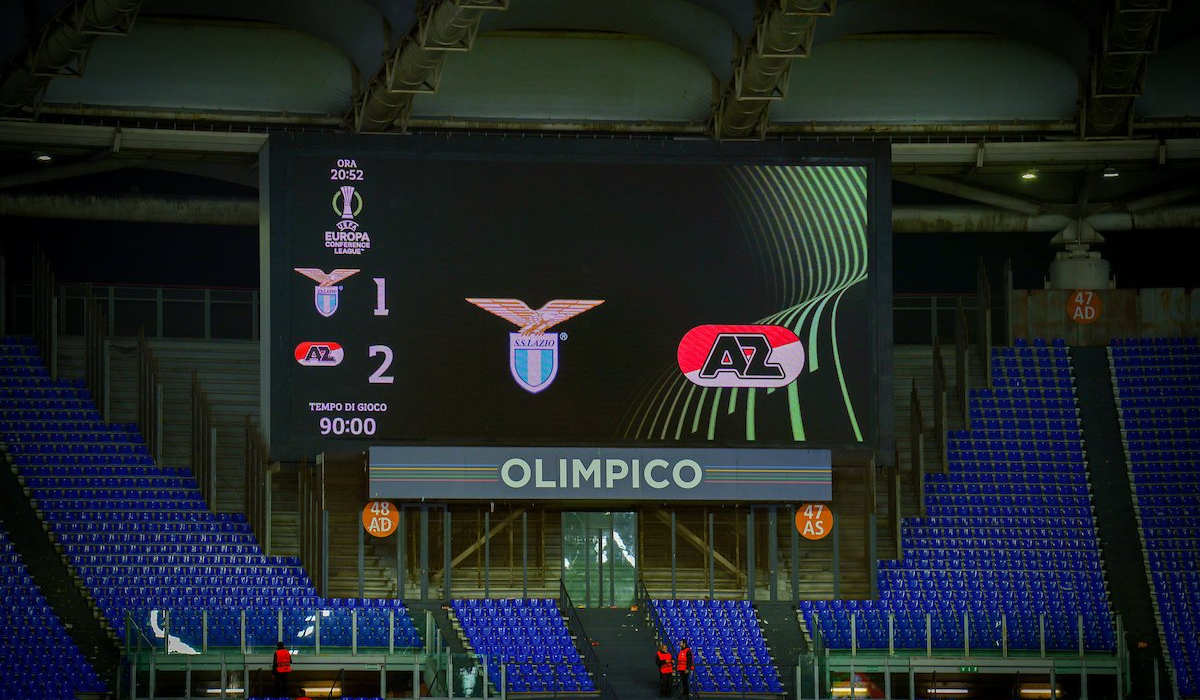 Lazio 1 x 2 AZ Alkmaar