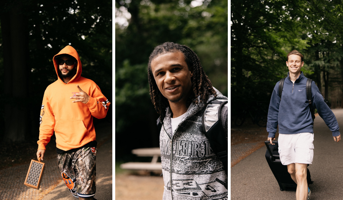 Memphis Depay, Nathan Aké e Frenkie de Jong