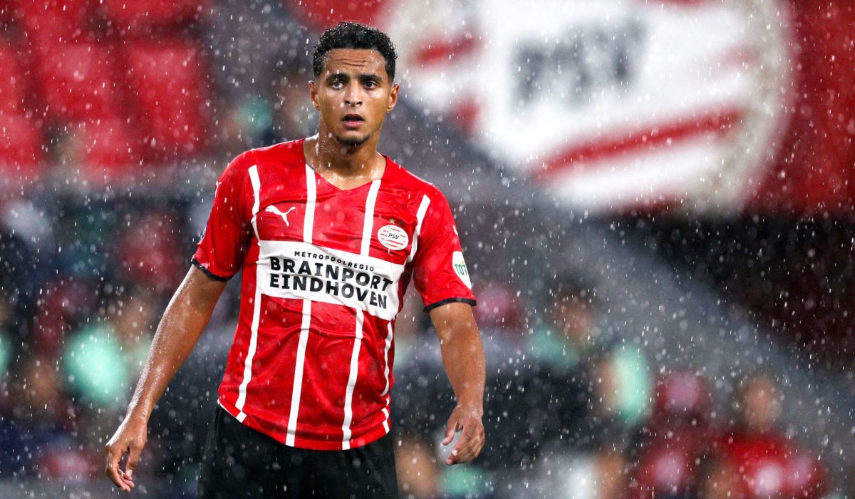 EINDHOVEN - Mohamed Ihattaren of PSV Eindhoven during the friendly match between PSV Eindhoven and PAOK FC at Phillips Stadium on July 14, 2021 in Eindhoven, Netherlands. ANP JEROEN PUTMANS 
Photo by Icon Sport