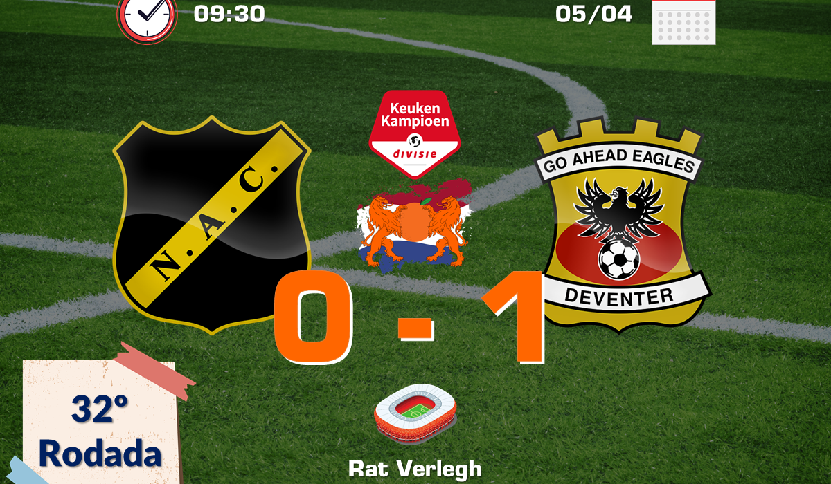 NAC Breda 0 x 1 Go Ahead Eagles