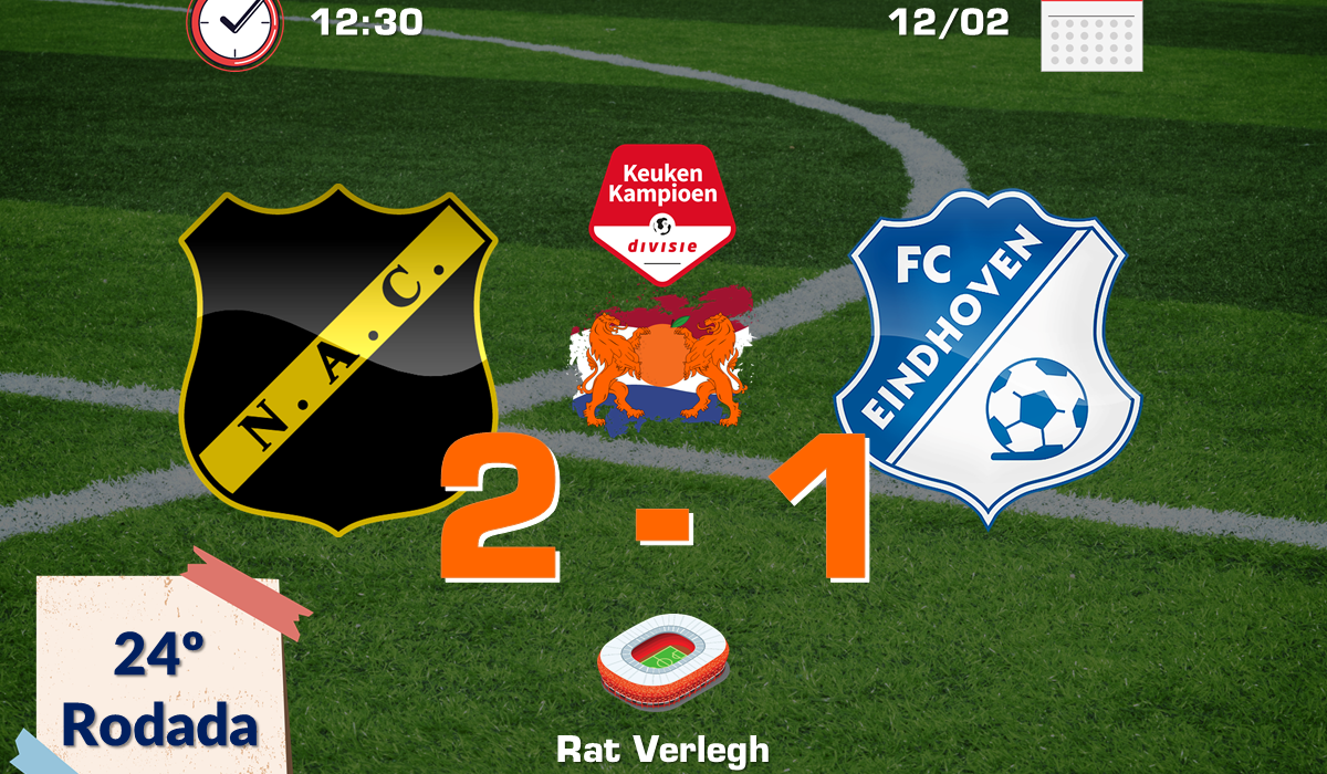 NAC Breda 2 x 1 FC Eindhoven - Capa